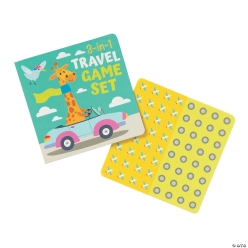 3-IN-1 Travel Game Sets - 12Pk