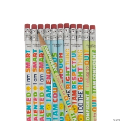 Affirmation Pencils - 24Pk