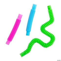 Fidget Expanding Bright Tubes Fidget Toys - 12Pk