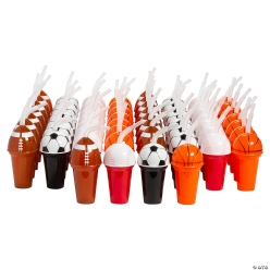 BULK All Sports Plastic Cup Assortment - 60PK