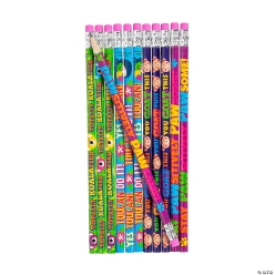 Motivational Animal Pencils - 12 pk
