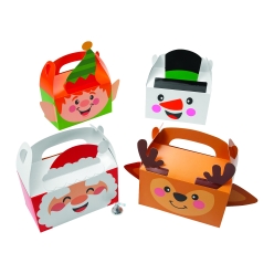 Christmas Character Favor Boxes - 12 Pack