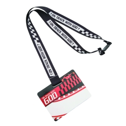 Race Card VBS Name Tag Breakaway Lanyards-12Pk