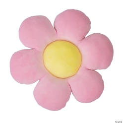 Pink & Yellow Plush Spandex Flower