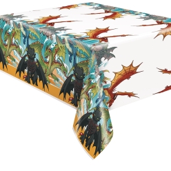 How To Train Your Dragon Printed Plastic Table Cover