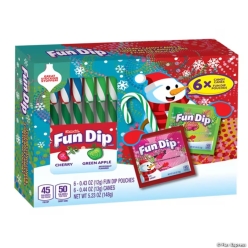 Christmas Fun Dip & Candy Canes for 6