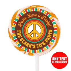 1970's PERSONALIZED Lollipops - 12 Pk