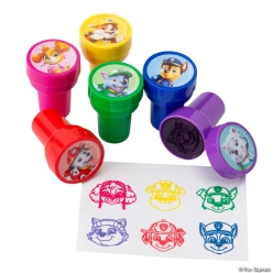 PAW Patrol Character Plastic Stampers-24Pk