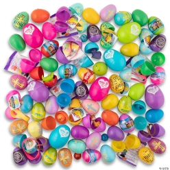 BULK Filled Religious Easter Eggs - 252 Pc