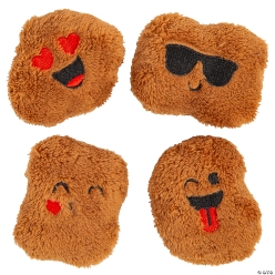 Smiling Plush Chicken Nuggets - 12Pk