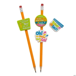 Dr. Seuss On the Places You'll Go Pencil Charms-48Pk