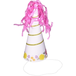 Unicorn Horn Hats with Chin Straps - 8 PK