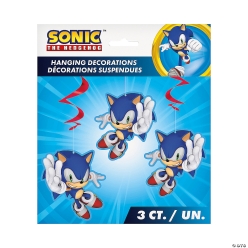 Sonic Hanging Swirls - 3 PK