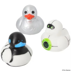 Robot Sci-Fi Rubber Ducks-12Pk