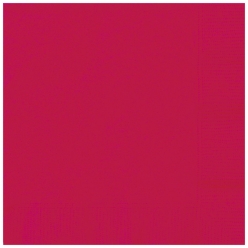 Red Lunch Napkins 20 Pack