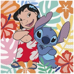 Tropical Lilo & Stitch Lunch Napkins - 16 PK