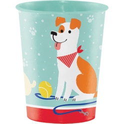 Dog Party 16 oz. Hard Plastic Keepsake Cup