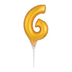 Number 6 Gold 6