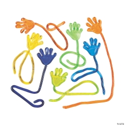 Vinyl Sticky Hands - 72Pack