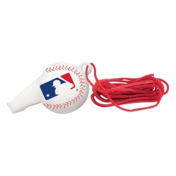 MLB Rawlings Baseball Whistle Necklaces - 12 PK