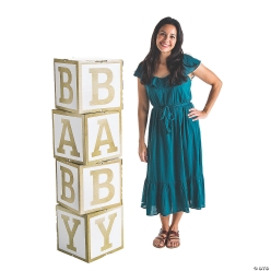 Baby Blocks 3D Cardboard Cutout Stand-Ups