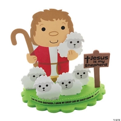 3D Good Shepherd Craft Kit-12Pk