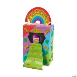 3D Large Leprechaun Trap Craft Kit - 3Pk