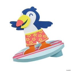 Surfing Toucan Floating 3D Craft Kit-12Pk