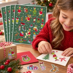 Grinch Movie Sheets of Stickers - 4 PACK