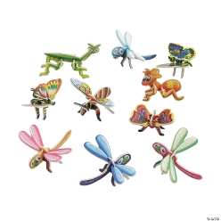 Insect Character Puzzles - 12Pk