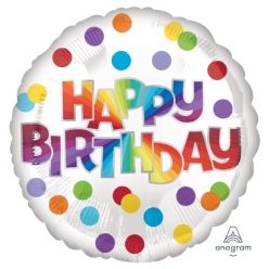 Birthday Rainbow Dots 18