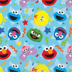 Sesame Street Dinner Napkins - 16 PK