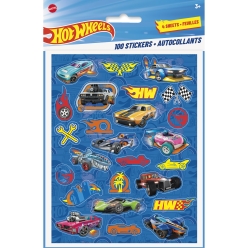 Hot Wheels Stickers - 4 Sheets