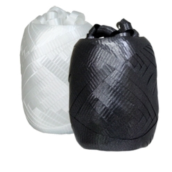 Black & White Curling Ribbon Set - 2 Pk