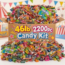 Ginormous 2200 pc 46 pound Candy Kit