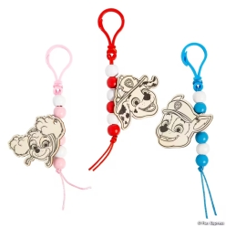 PAW Patrol CYO Backpack Clip Craft Kit-12Pk