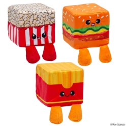 Fast Food-Themed Character Sponge Cubes Set-3Pk