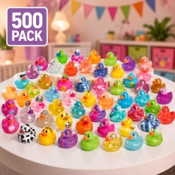 *BULK Rubber Duckie Assortment - 500 PACK