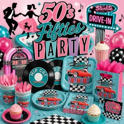 Fifties 1950s Decor & Party Supplies