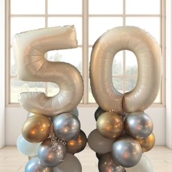 50th Anniversary Airfill Double Balloon Column Kit
