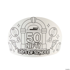 50th Day of School Crowns - 12Pk
