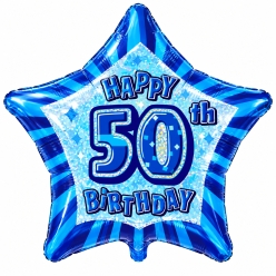 Happy 50th Birthday Foil