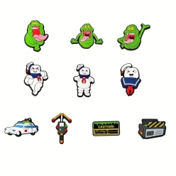 Ghostbusters Rubber Shoe/Pencil Charms - 10 PK