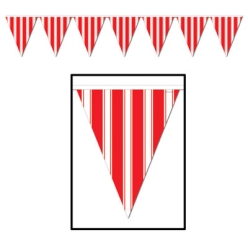 Carnival Pennant Banner - 12 Feet