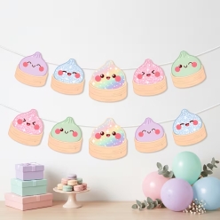 Squishy Dumpling Pastel 7 Foot Banner