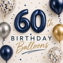 60th Birthday Balloons