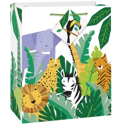 Trendy Safari Gift Bag with Tag