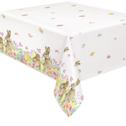 Premium Easter Printed Plastic Table Cover