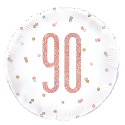 Rose Gold Glitz 90th Birthday 18