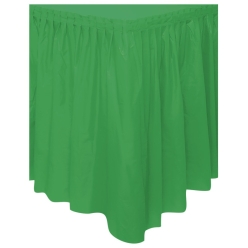 60% OFF: Emerald Green 14 FT Tableskirt